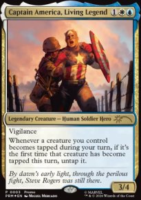 Captain America, Living Legend - Misc. Promos
