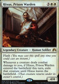 Hixus, Prison Warden - Misc. Promos