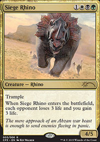 Siege Rhino - Misc. Promos