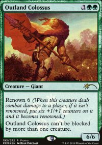 Outland Colossus - Misc. Promos
