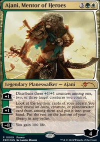 Ajani, Mentor of Heroes - Misc. Promos