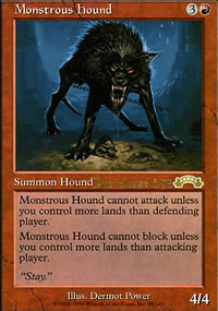 Monstrous Hound - Prerelease Promos