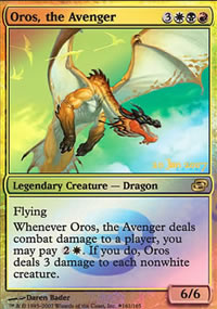 Oros, the Avenger - Prerelease Promos