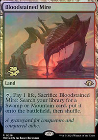 Bloodstained Mire - Prerelease Promos