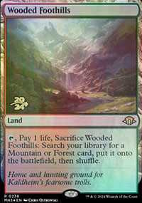 Wooded Foothills - Prerelease Promos