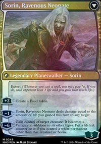 Sorin, Ravenous Neonate - Prerelease Promos