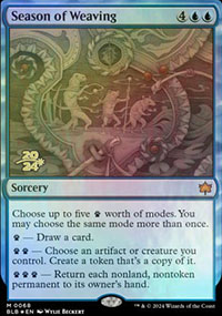 Season of Weaving - Prerelease Promos