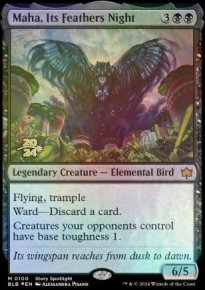 Maha, Its Feathers Night - Prerelease Promos