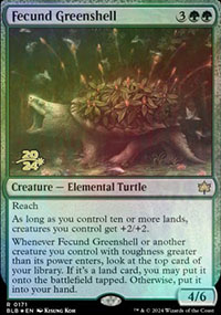 Fecund Greenshell - Prerelease Promos