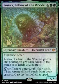 Lumra, Bellow of the Woods - Prerelease Promos