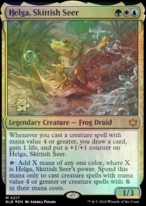 Helga, Skittish Seer - Prerelease Promos