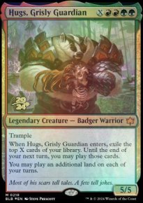 Hugs, Grisly Guardian - Prerelease Promos