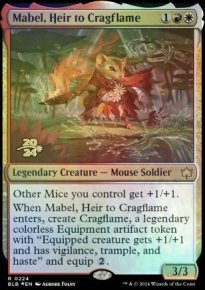 Mabel, Heir to Cragflame - Prerelease Promos