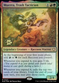 Muerra, Trash Tactician - Prerelease Promos