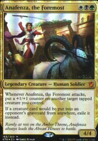 Anafenza, the Foremost - Prerelease Promos
