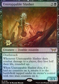 Unstoppable Slasher - Prerelease Promos