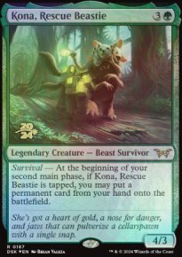 Kona, Rescue Beastie - Prerelease Promos