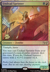 Undead Sprinter - Prerelease Promos