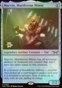 Marvin, Murderous Mimic - Prerelease Promos