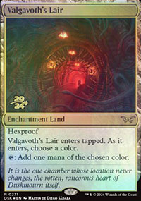 Valgavoth's Lair - Prerelease Promos