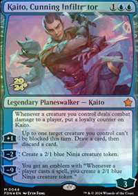 Kaito, Cunning Infiltrator - Prerelease Promos