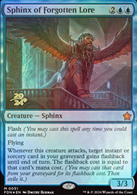 Sphinx of Forgotten Lore - Prerelease Promos