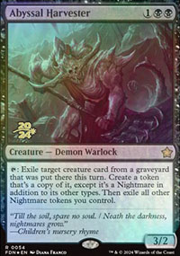 Abyssal Harvester - Prerelease Promos