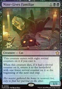 Nine-Lives Familiar - Prerelease Promos