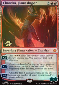 Chandra, Flameshaper - Prerelease Promos