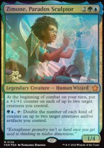 Zimone, Paradox Sculptor - Prerelease Promos