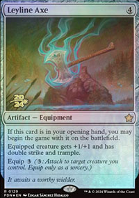 Leyline Axe - Prerelease Promos