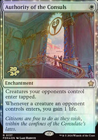 Authority of the Consuls - Prerelease Promos