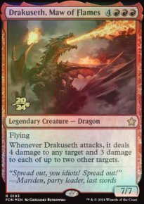 Drakuseth, Maw of Flames - Prerelease Promos