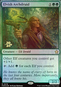 Elvish Archdruid - Prerelease Promos