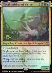 Teval, Arbiter of Virtue - Prerelease Promos