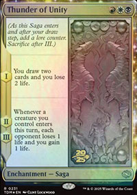 Thunder of Unity - Prerelease Promos