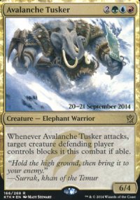 Avalanche Tusker - Prerelease Promos