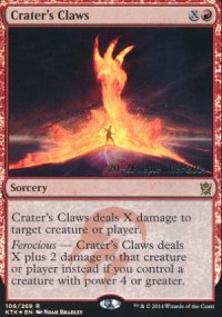 Crater's Claws - Prerelease Promos