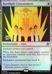 Hardlight Containment - Prerelease Promos