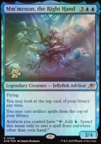 Mm'menon, the Right Hand - Prerelease Promos