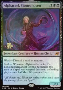 Alpharael, Stonechosen - Prerelease Promos