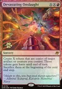 Devastating Onslaught - Prerelease Promos