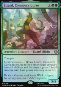 Lizard, Connors's Curse - Prerelease Promos