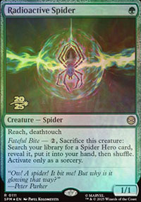 Radioactive Spider - Prerelease Promos