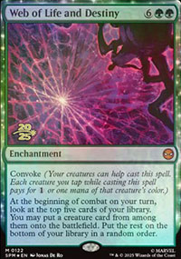 Web of Life and Destiny - Prerelease Promos