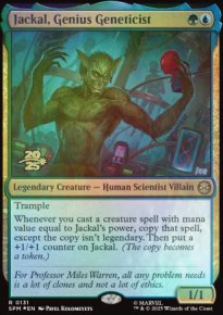 Jackal, Genius Geneticist - Prerelease Promos