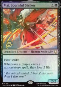 Mai, Scornful Striker - Prerelease Promos