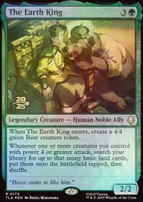 The Earth King - Prerelease Promos