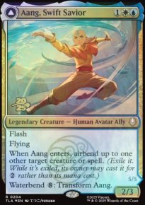 Aang, Swift Savior - Prerelease Promos