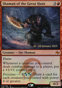 Shaman of the Great Hunt - Prerelease Promos